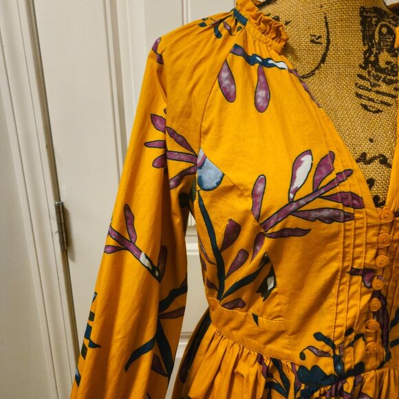 Anthropologie Let Me Be Printed Tunic Dress S - Picture 6 of 16